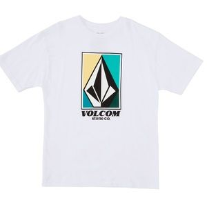 Volcom Tee- kid’s four up graphic tee- Big Kids